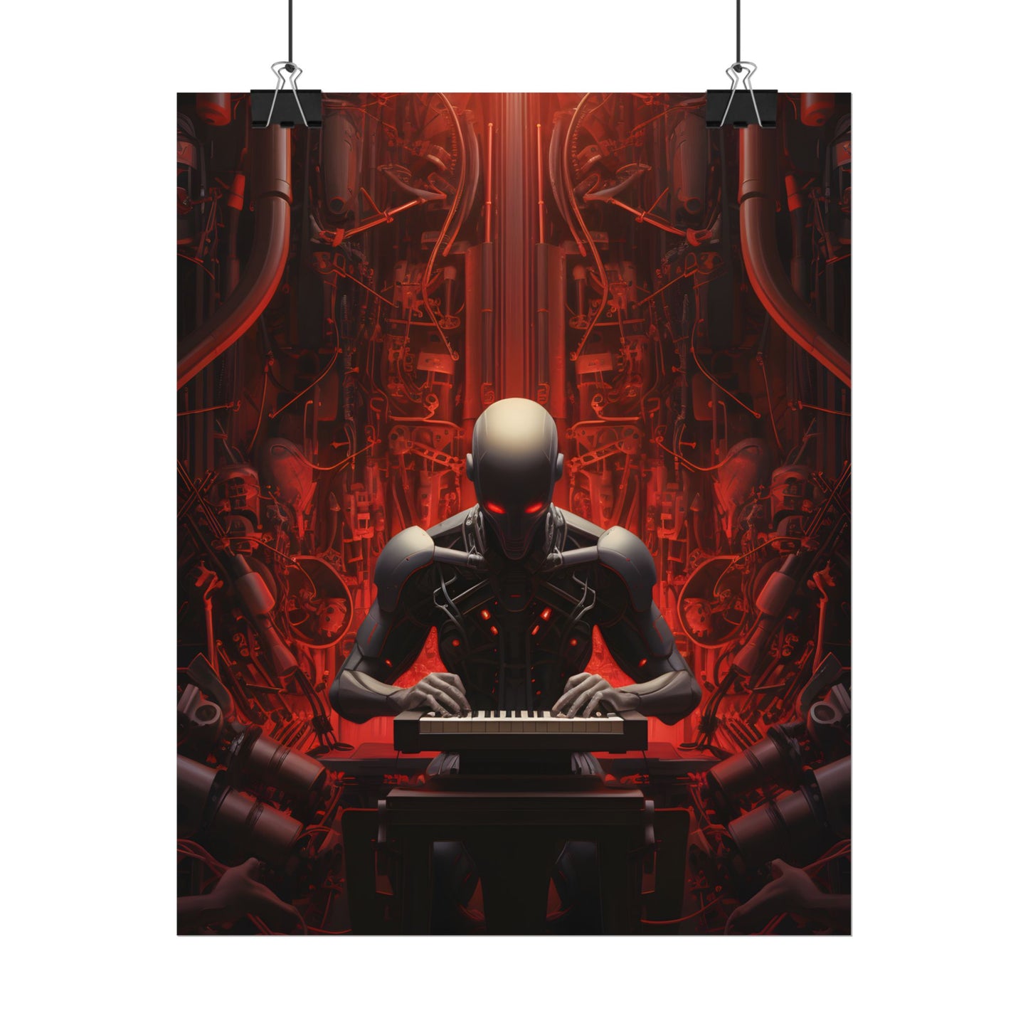 Robot Symphony: A Musical Orchestra of Sentient Robots - Poster