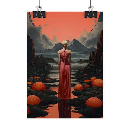 Candid Outdoor Moment: A Natural Pause - Poster