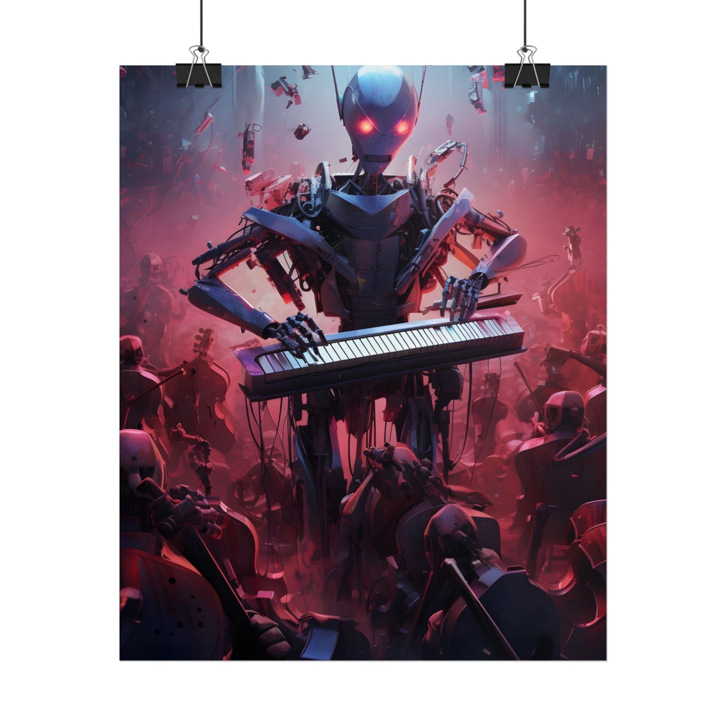 Robot Orchestra: Musical Robots in Action - Poster