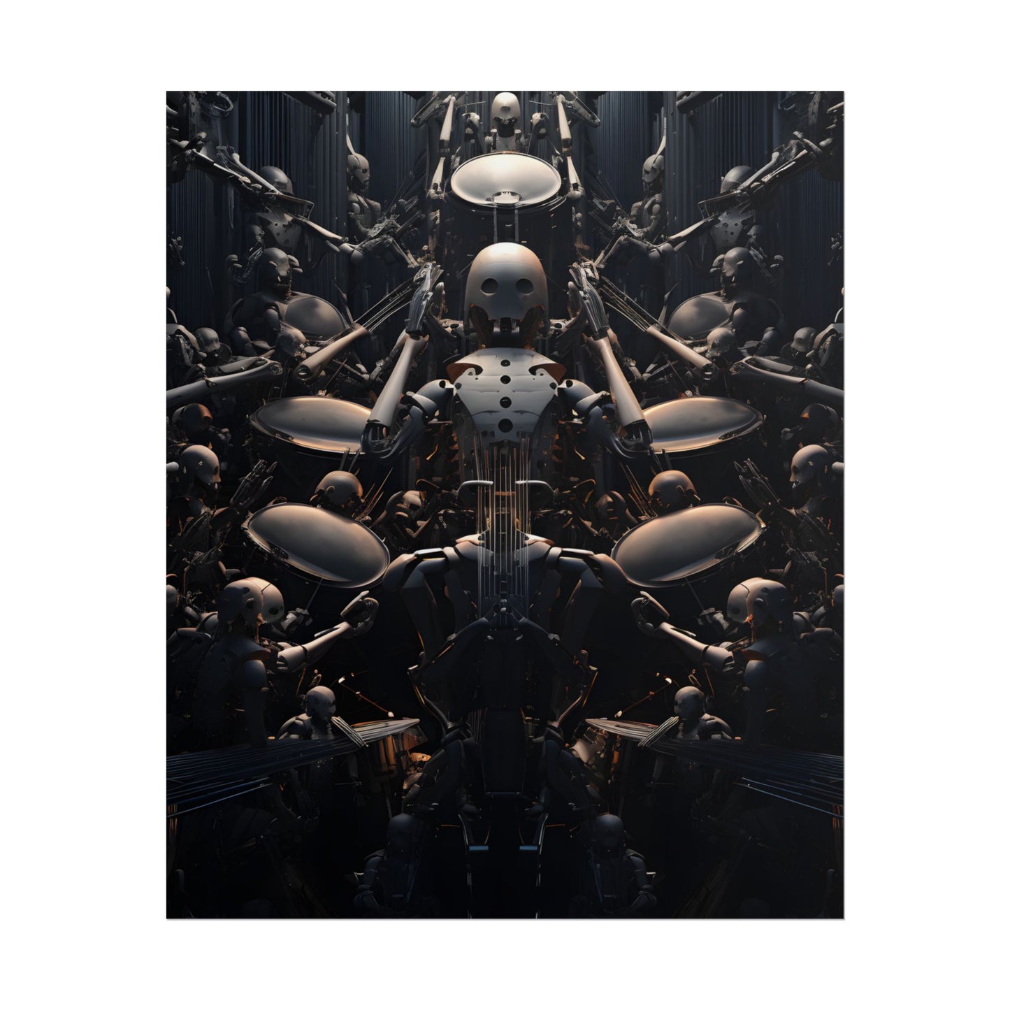 Harmony from the Aditorium: Robot Orchestra in Perfect Rhythm - Poster