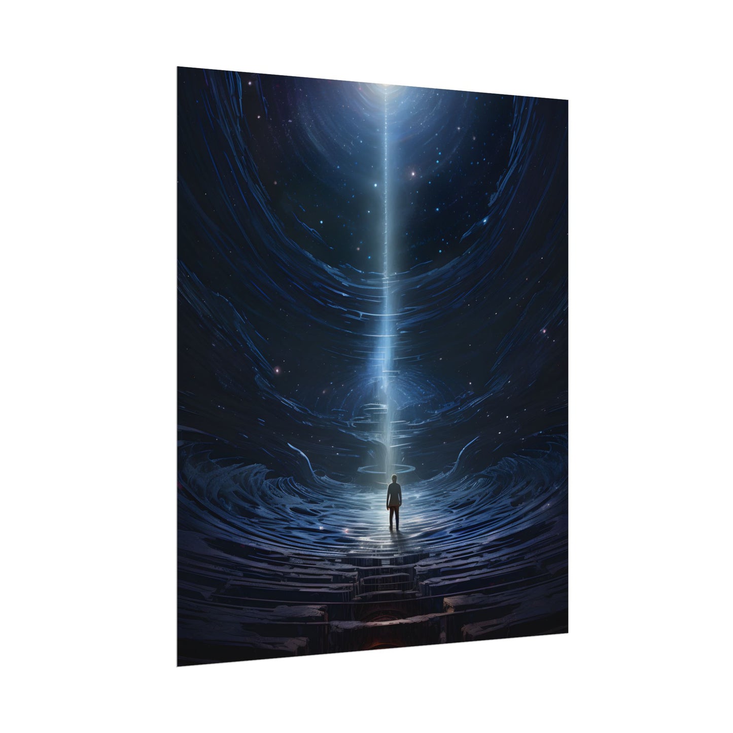 Intrepid Space Explorer: A Journey Through Stars and Galaxies - Poster