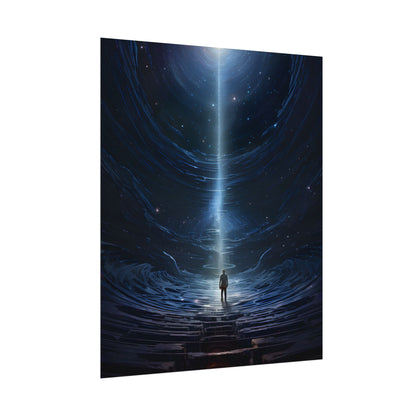 Intrepid Space Explorer: A Journey Through Stars and Galaxies - Poster