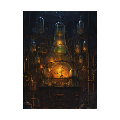 Mysterious Lab: Scientific Secrets in Darkness - Poster