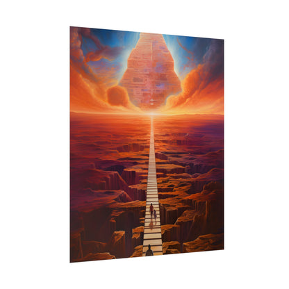 Space-Time Explorer: Cosmic Journey in Motion - Poster