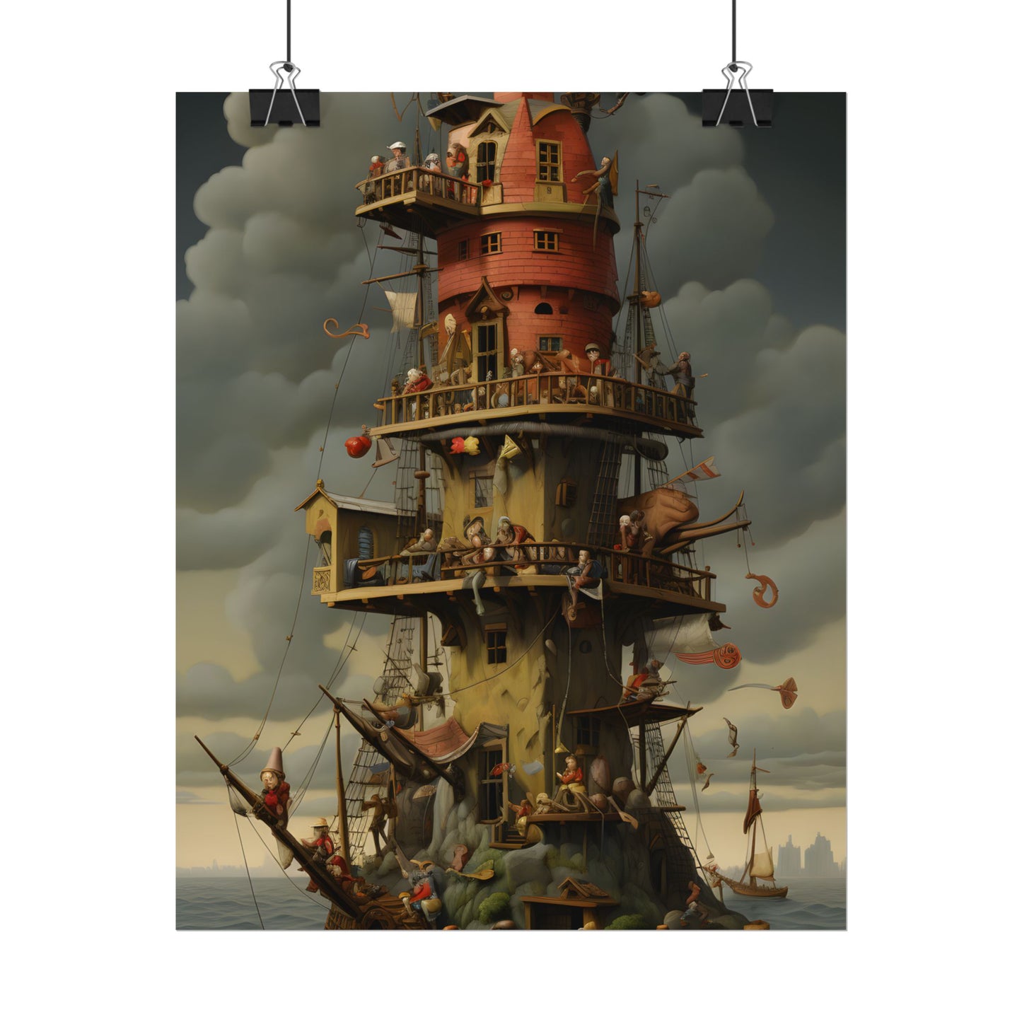 Swashbuckling Time Travelers: A Crew of Pirate Adventurers - Poster
