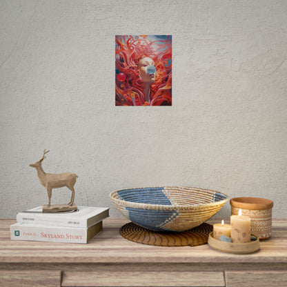 Celestial Landscape: Peaceful Skies and Waterfront Serenity - Poster