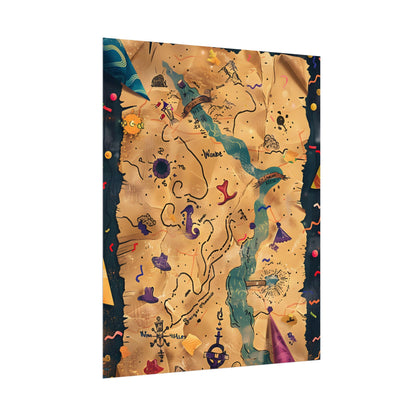 Whimsical Cartoon Portrait: Gentle Illustration of a Hero's Nose - Poster