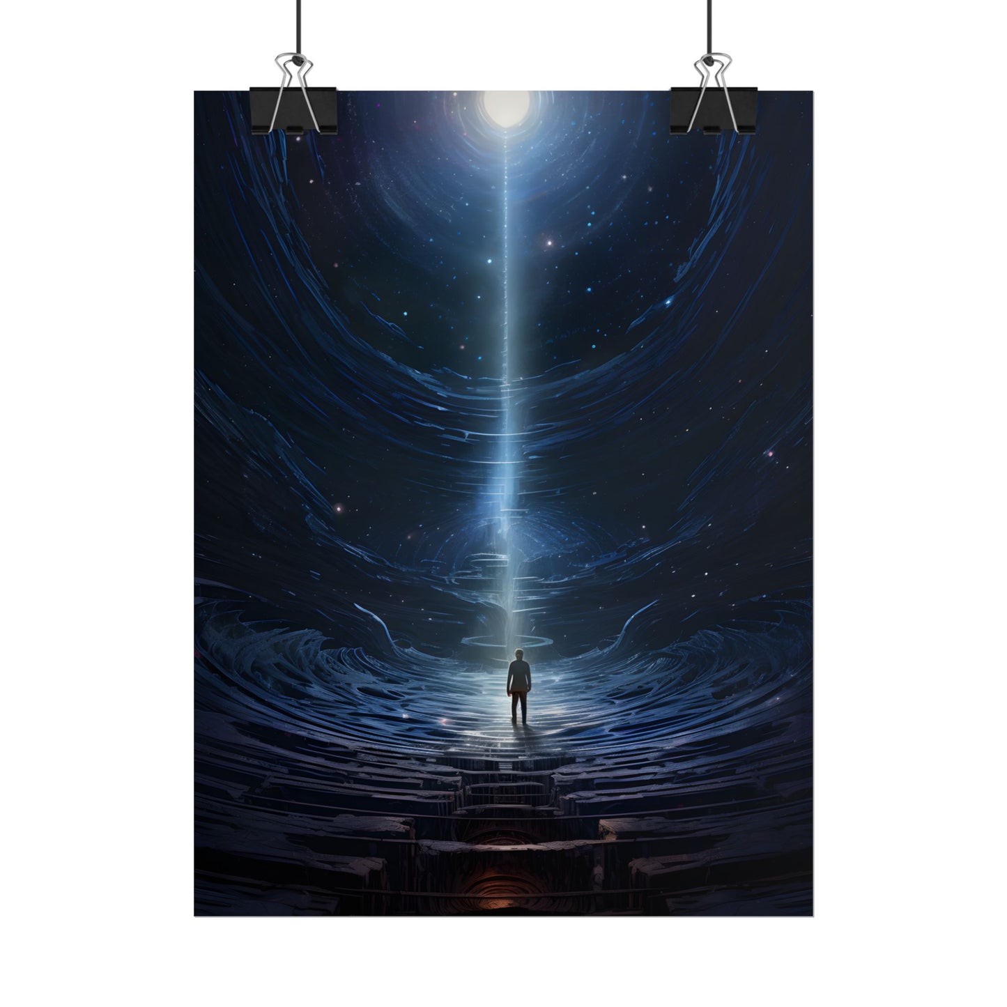 Intrepid Space Explorer: A Journey Through Stars and Galaxies - Poster