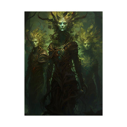 Mystical Forest Guardians: Ancient Tree Spirits Awaken - Poster