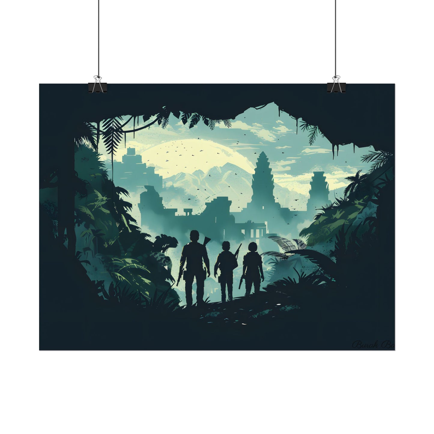 Adventurous Pair: Heroes by Side - Poster