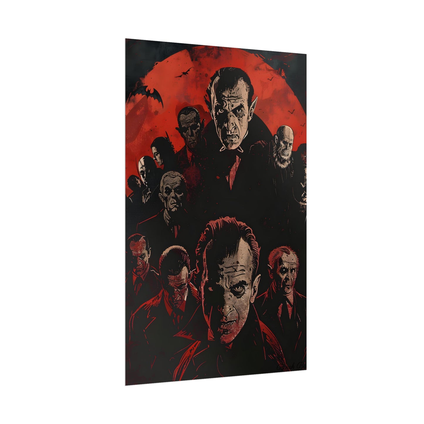 Mischievous Vampires: A Charismatic Leader's Nightly Revelry - Poster