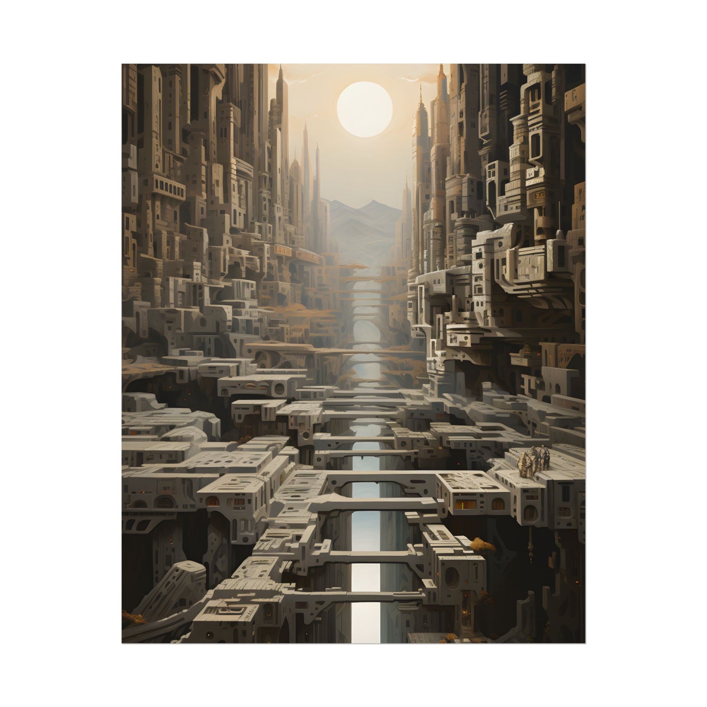Perfect yet Oppressive: Dystopian Harmony - Poster