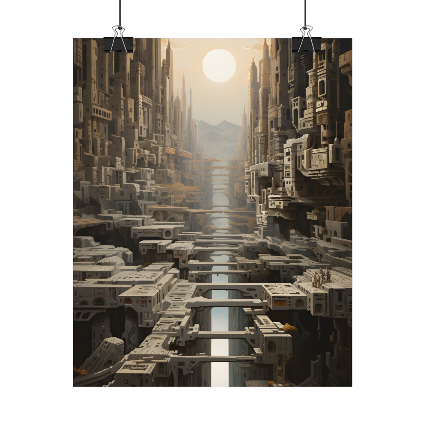 Perfect yet Oppressive: Dystopian Harmony - Poster