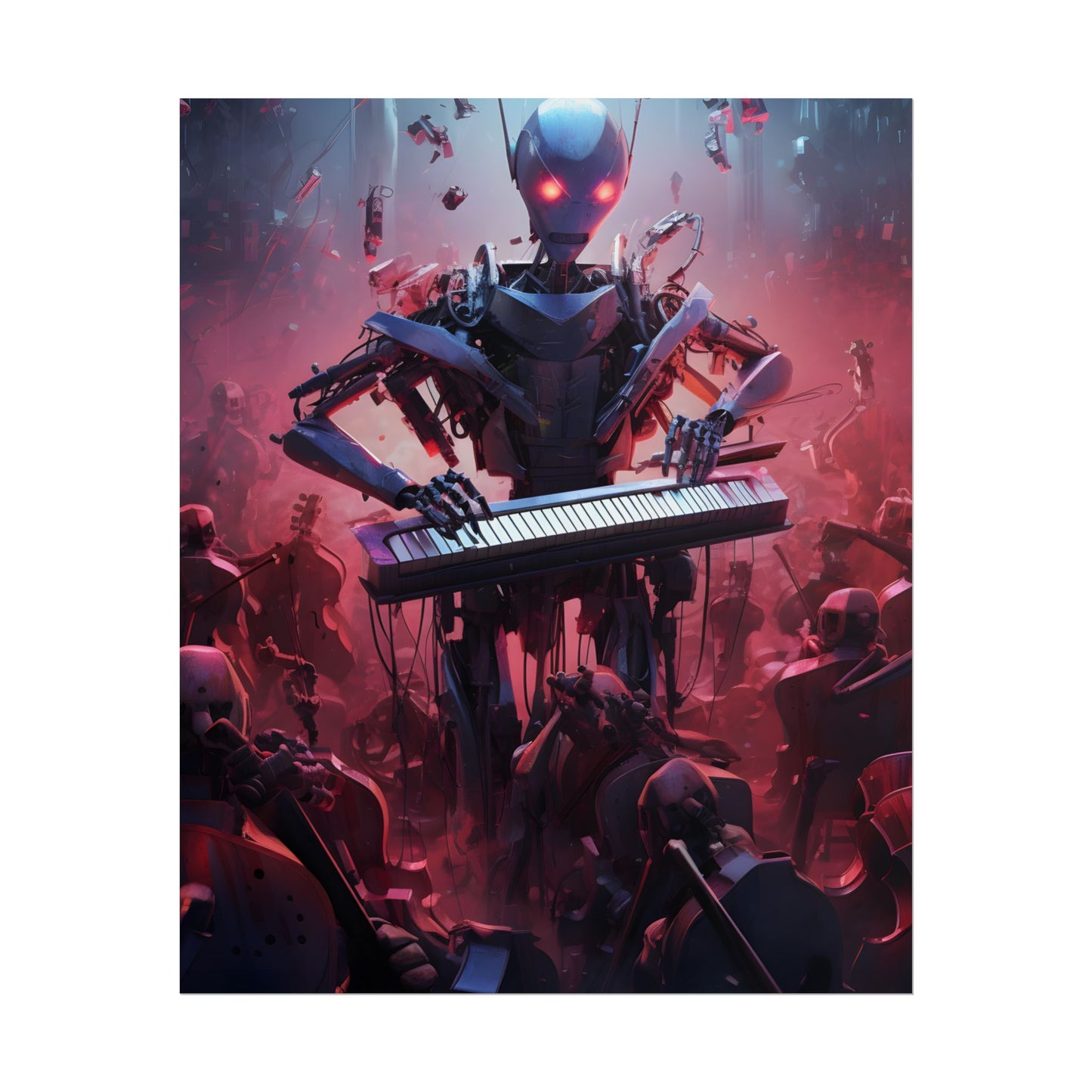 Robot Orchestra: Musical Robots in Action - Poster