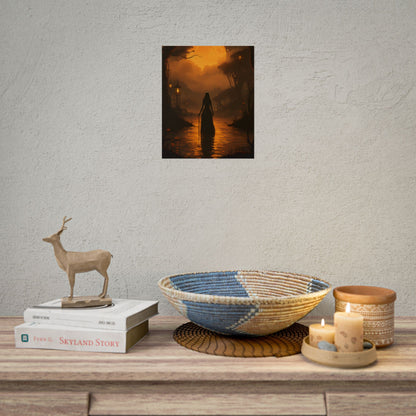 A Hand in Art: Close-Up of a Creative Moment - Poster