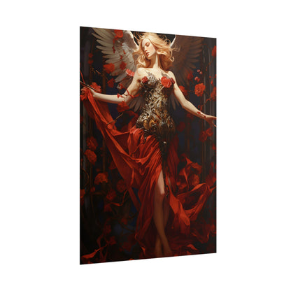 Enigmatic Guardian: A Figure of Mysterious Presence - Poster