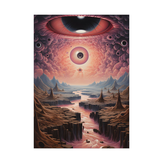 Vibrant Realms: Tears in Reality's Fabric - Poster