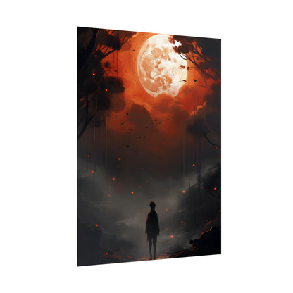 Serene Outdoors: A Peaceful Moment - Poster