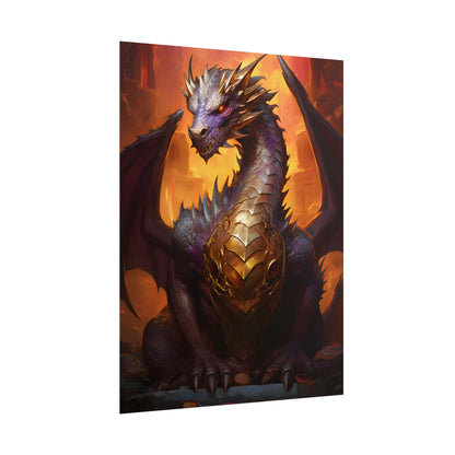 Fantasy Dragon's Treasure: Majestic Guardian - Poster