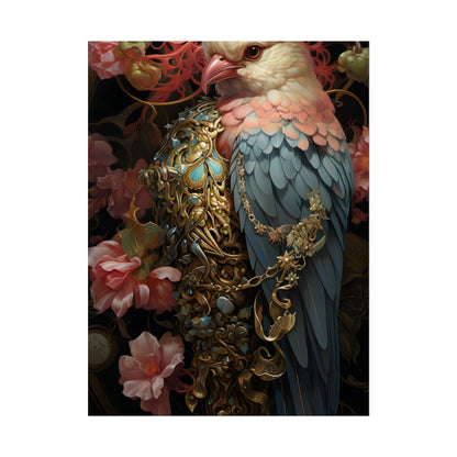 Fantasy Outdoor Guardian: Enchanted Costume Artwork - Poster