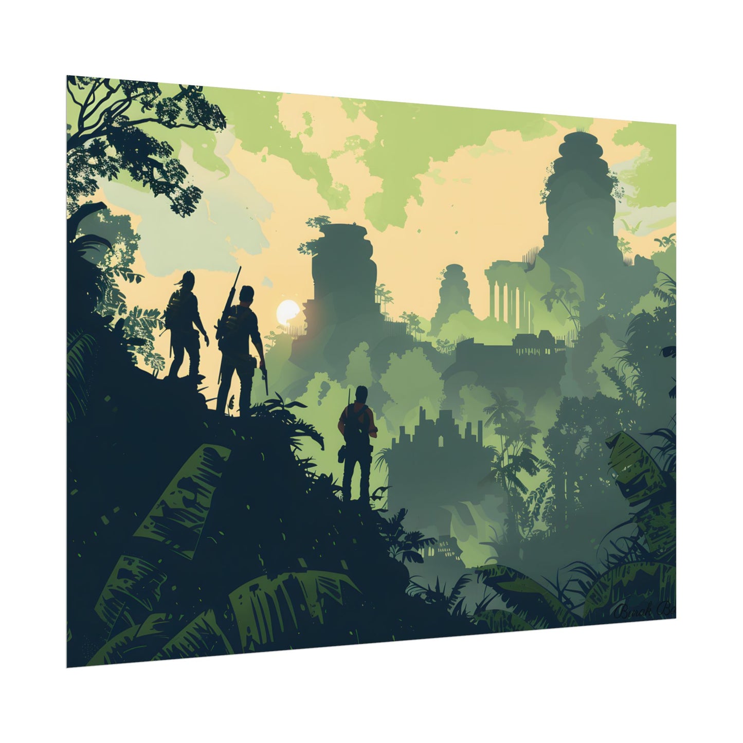 Brave Adventurer: Determined Quest in Pursuit of Discovery - Poster