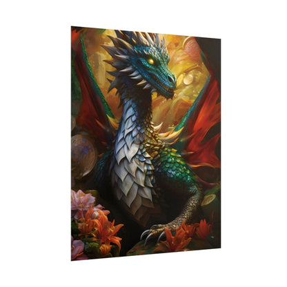 Epic Fantasy Dragon: Ancient Guardian of Wonder - Poster