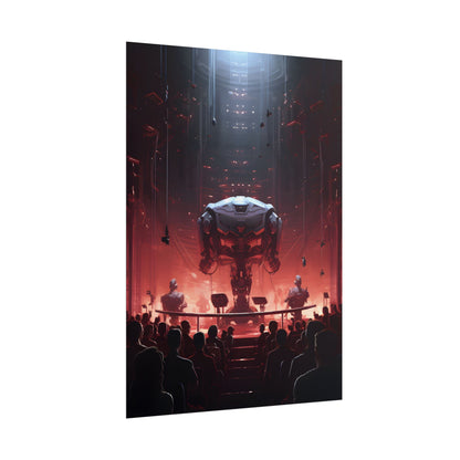 Robot Symphony: Mechanical Music Performance Art - Poster