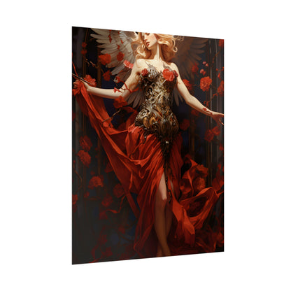 Enigmatic Guardian: A Figure of Mysterious Presence - Poster