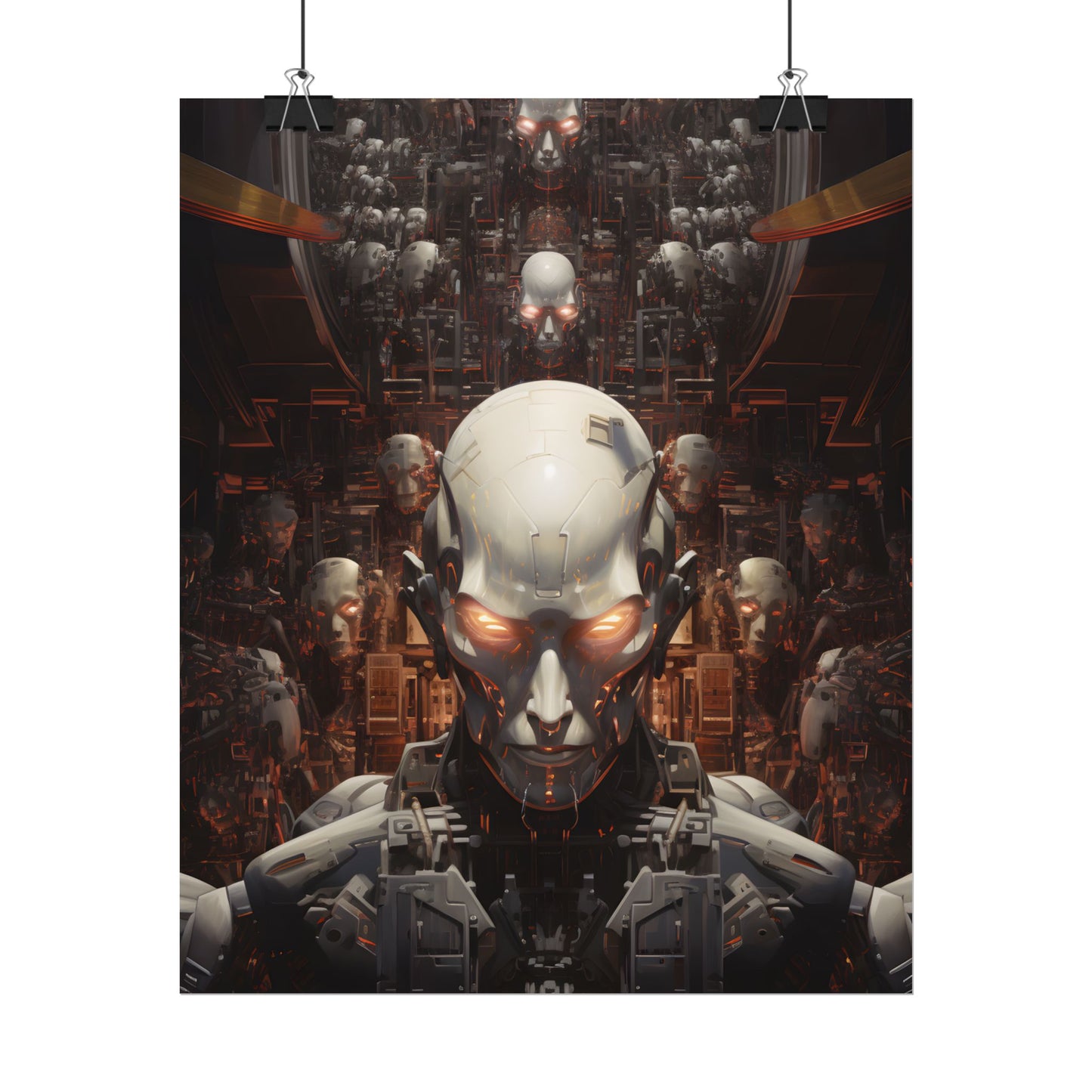 Robot Orchestra: A Symphony of Steel and Strings - Poster