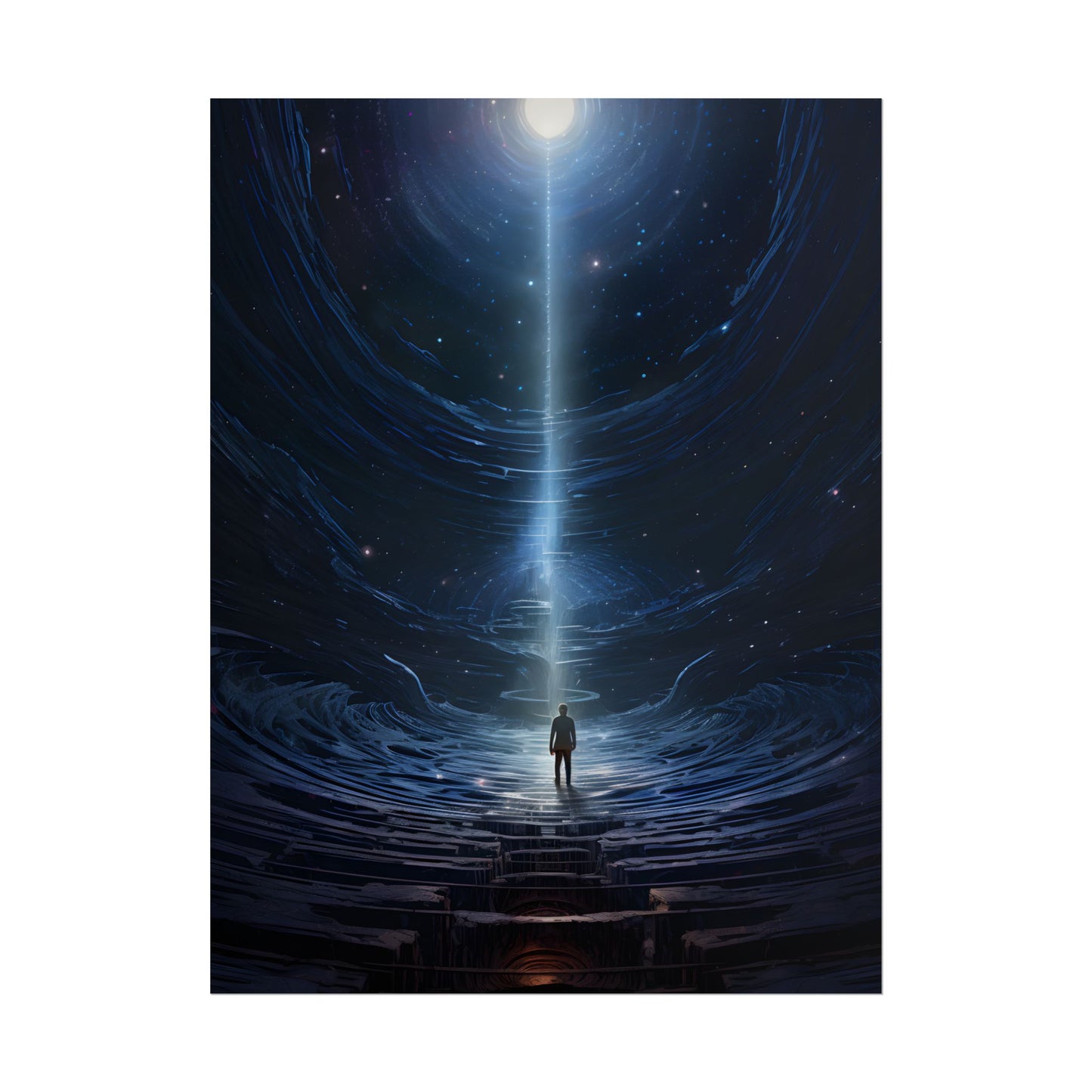 Intrepid Space Explorer: A Journey Through Stars and Galaxies - Poster