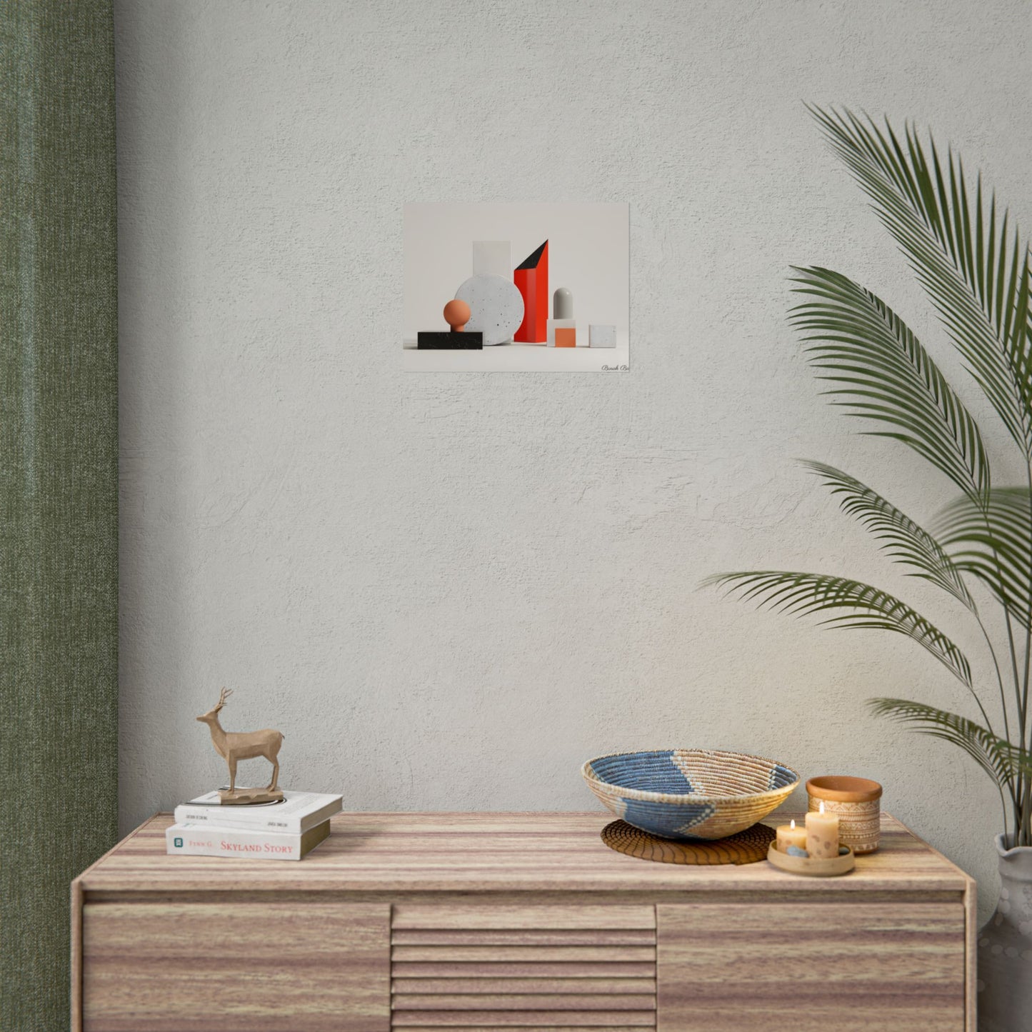 Minimalist Geometric Design: Modern Accessory Artwork - Poster