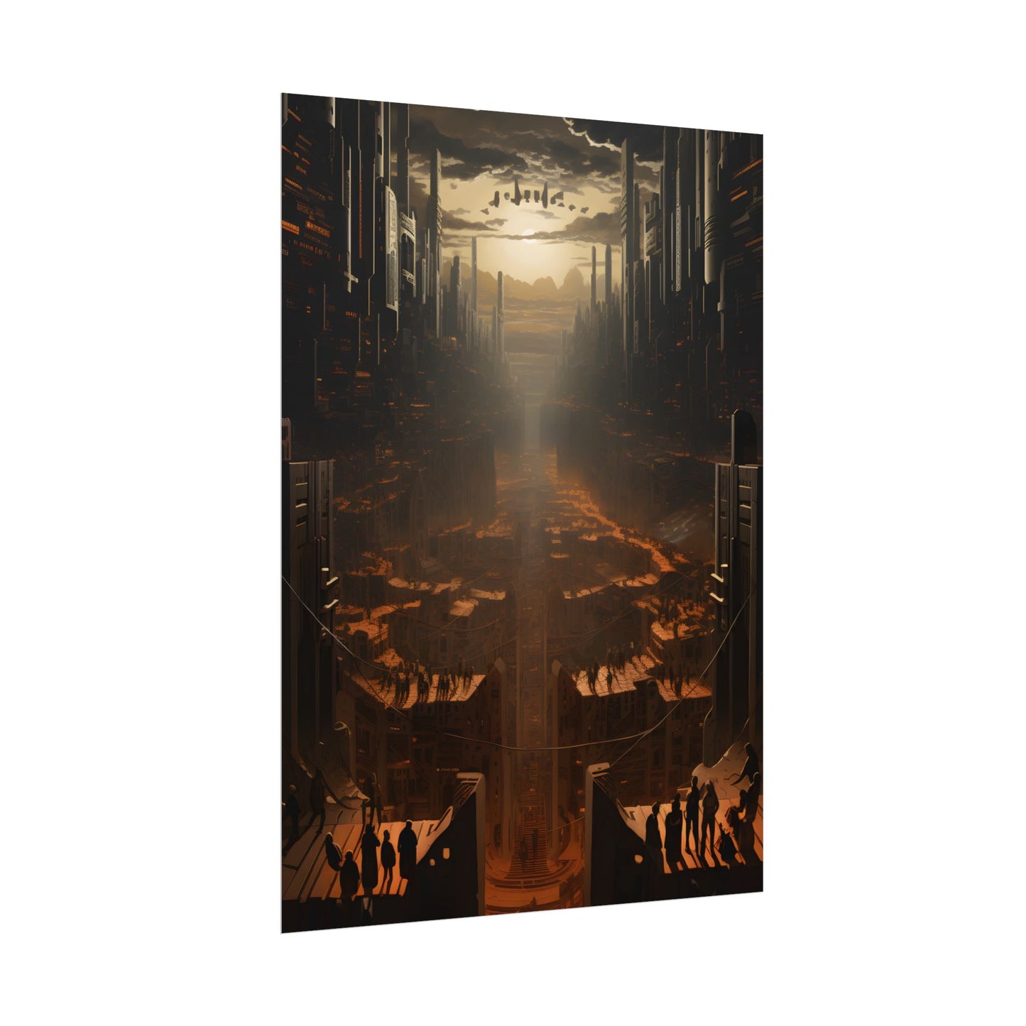 Dystopian Utopia: Opposite Worlds in Harmony - Poster