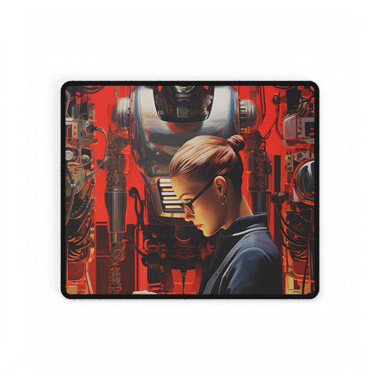 Charismatic Art Heist: A Robotic Caper - Desk Mat