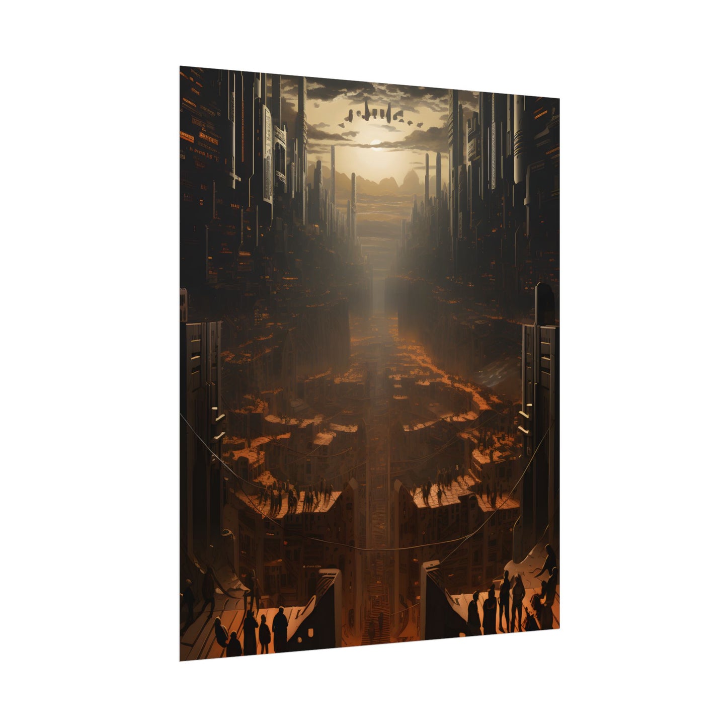 Dystopian Utopia: Opposite Worlds in Harmony - Poster