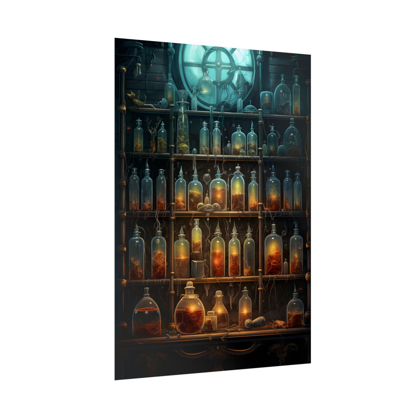 Lab Secrets: A Mysterious Science Experiment Unveiled - Poster