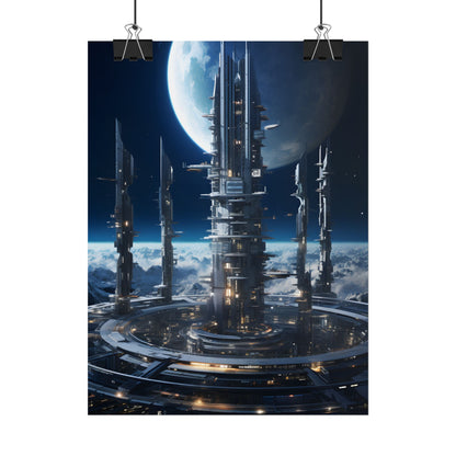 Aetherial Space Station: Isolated Horizon - Poster