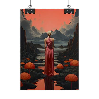 Candid Outdoor Moment: A Natural Pause - Poster
