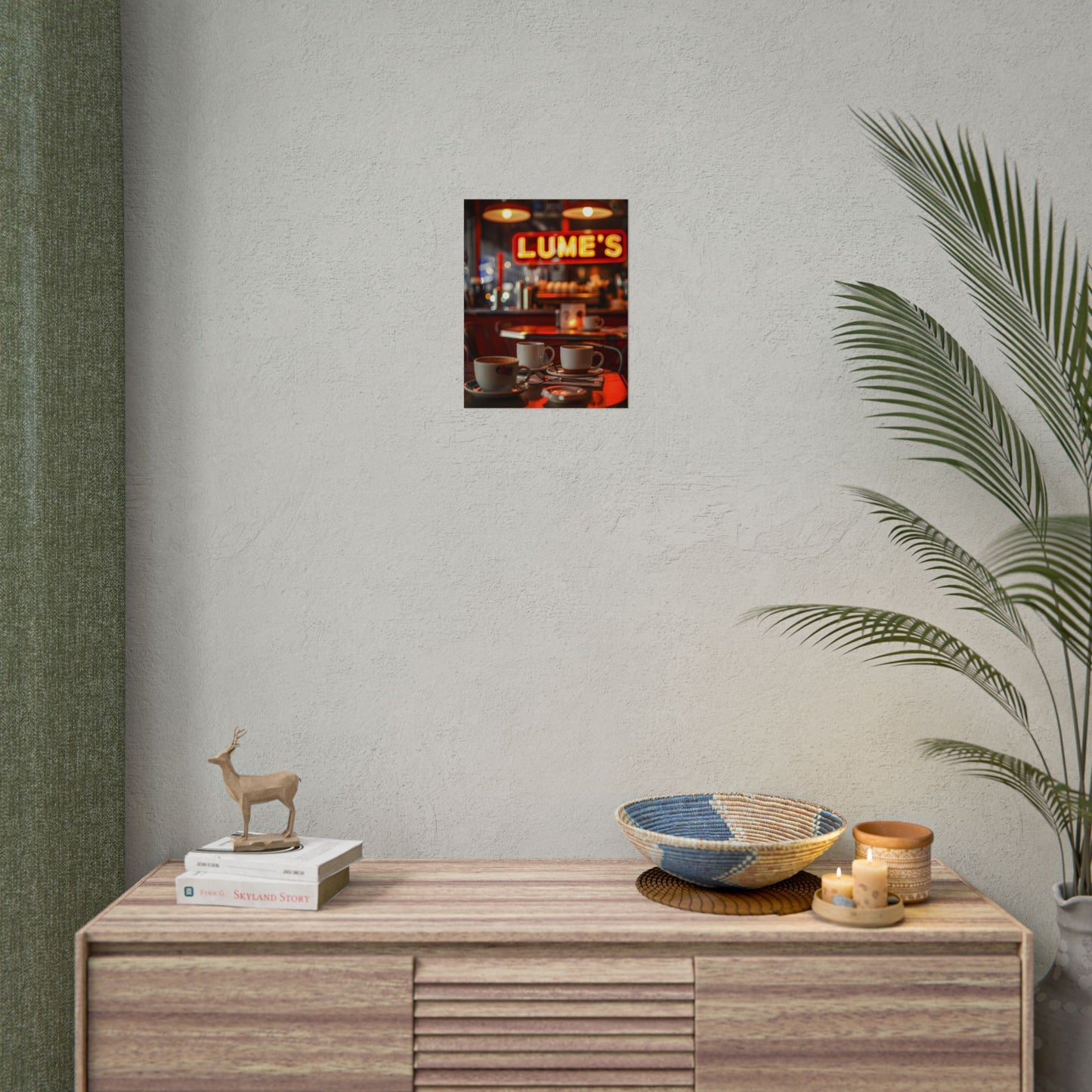 Retro Kitchen Diner: Vintage Artwork from Lukes - Poster