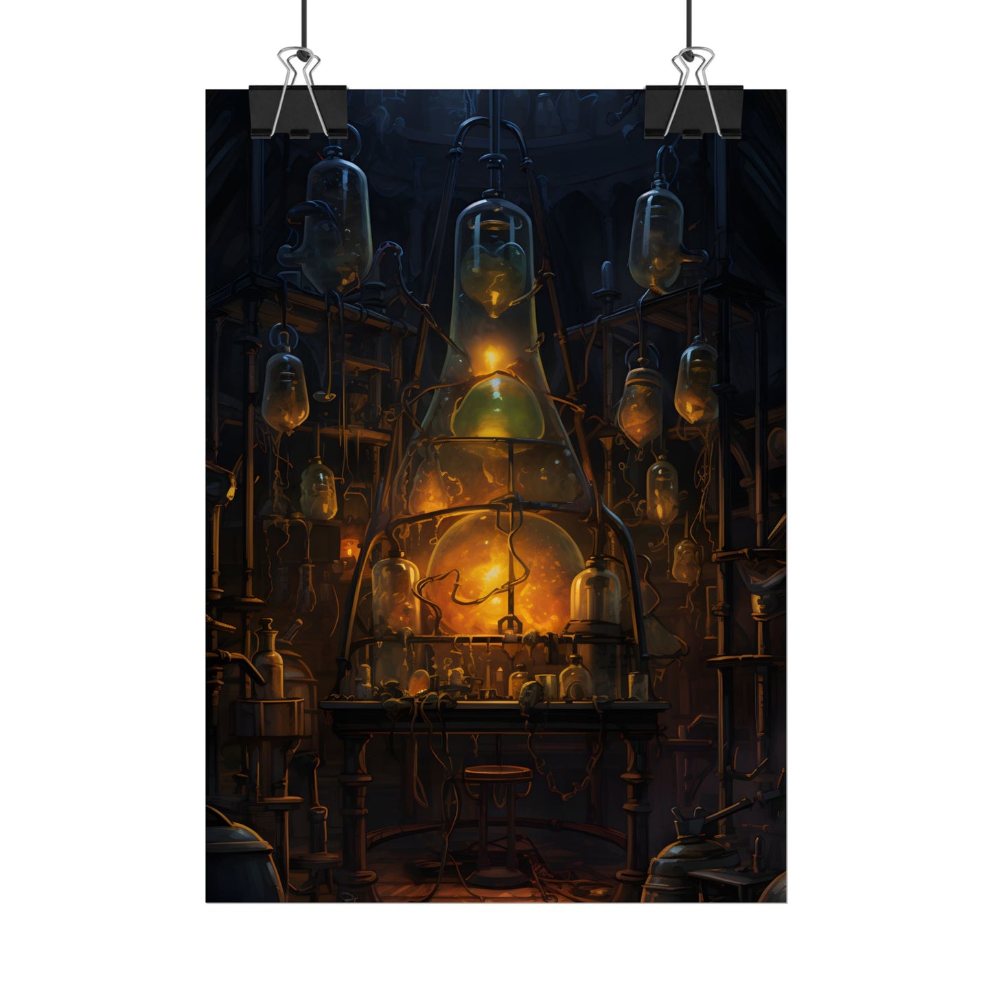 Mysterious Lab: Scientific Secrets in Darkness - Poster