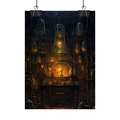 Mysterious Lab: Scientific Secrets in Darkness - Poster
