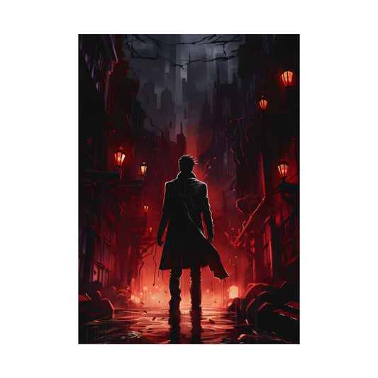 Urban Fantasy Detective: Dark City Mystery - Poster
