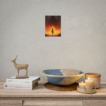 Cozy Kitchen Essentials: Wooden Cutting Board & Home Cooked Delights - Poster