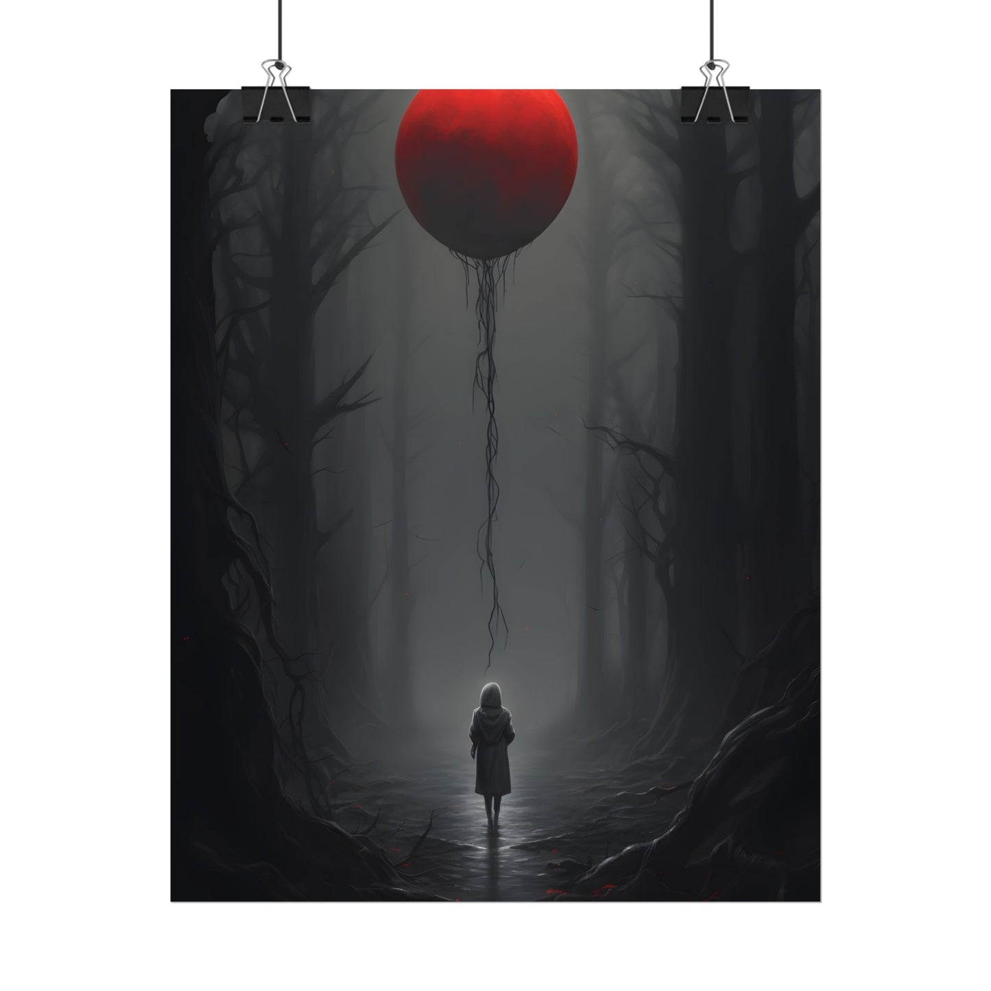 Youthful Moment: A Young Man in Nature's Outdoors - Poster