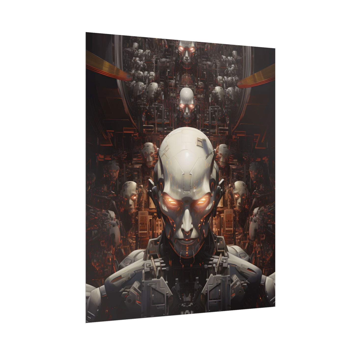Robot Orchestra: A Symphony of Steel and Strings - Poster
