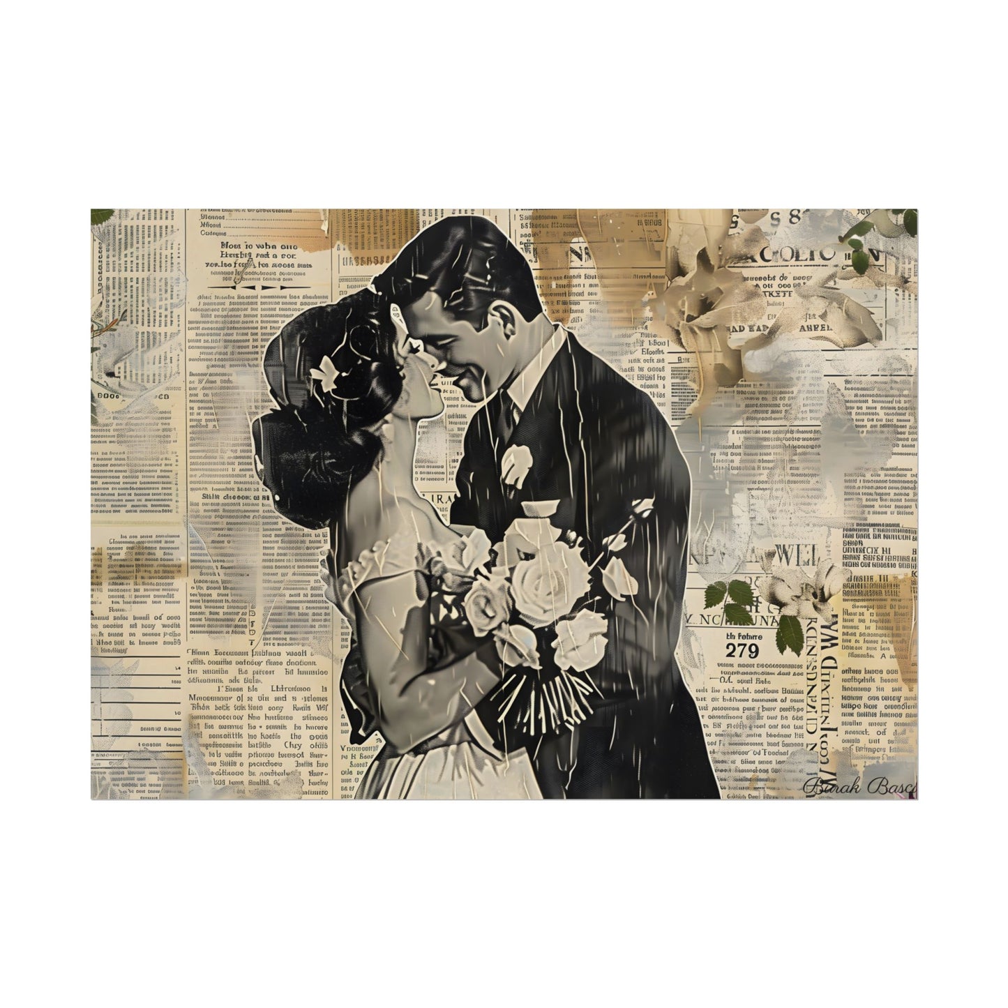 Vintage Romantic Couples: Whispers from the Past - Poster