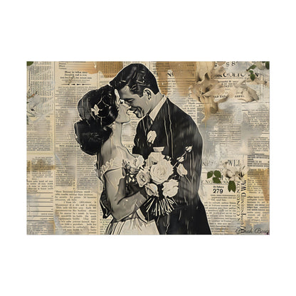 Vintage Romantic Couples: Whispers from the Past - Poster