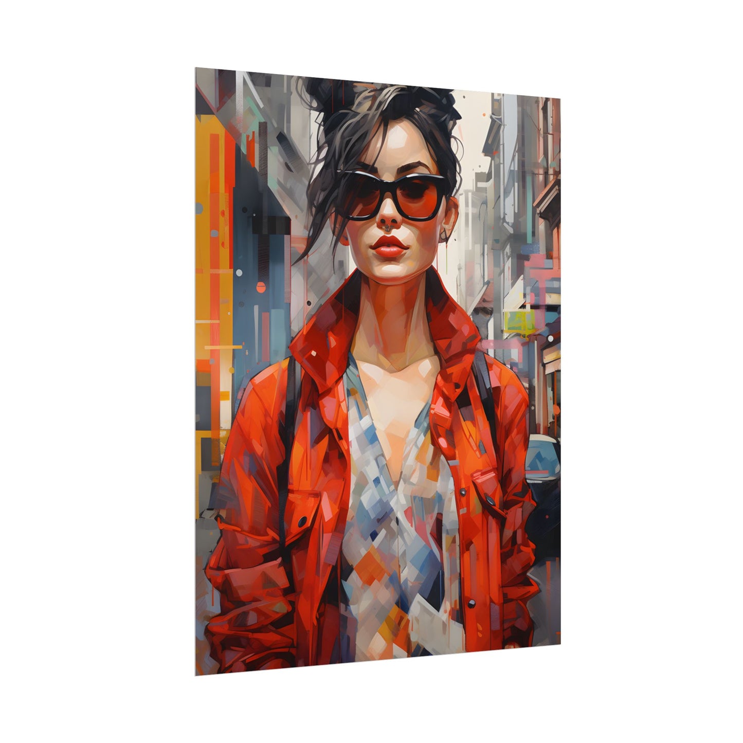 Urban City Style: Fashionista in the City - Poster