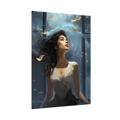 Friend and Companion: Intimate Moment Digital Art - Poster