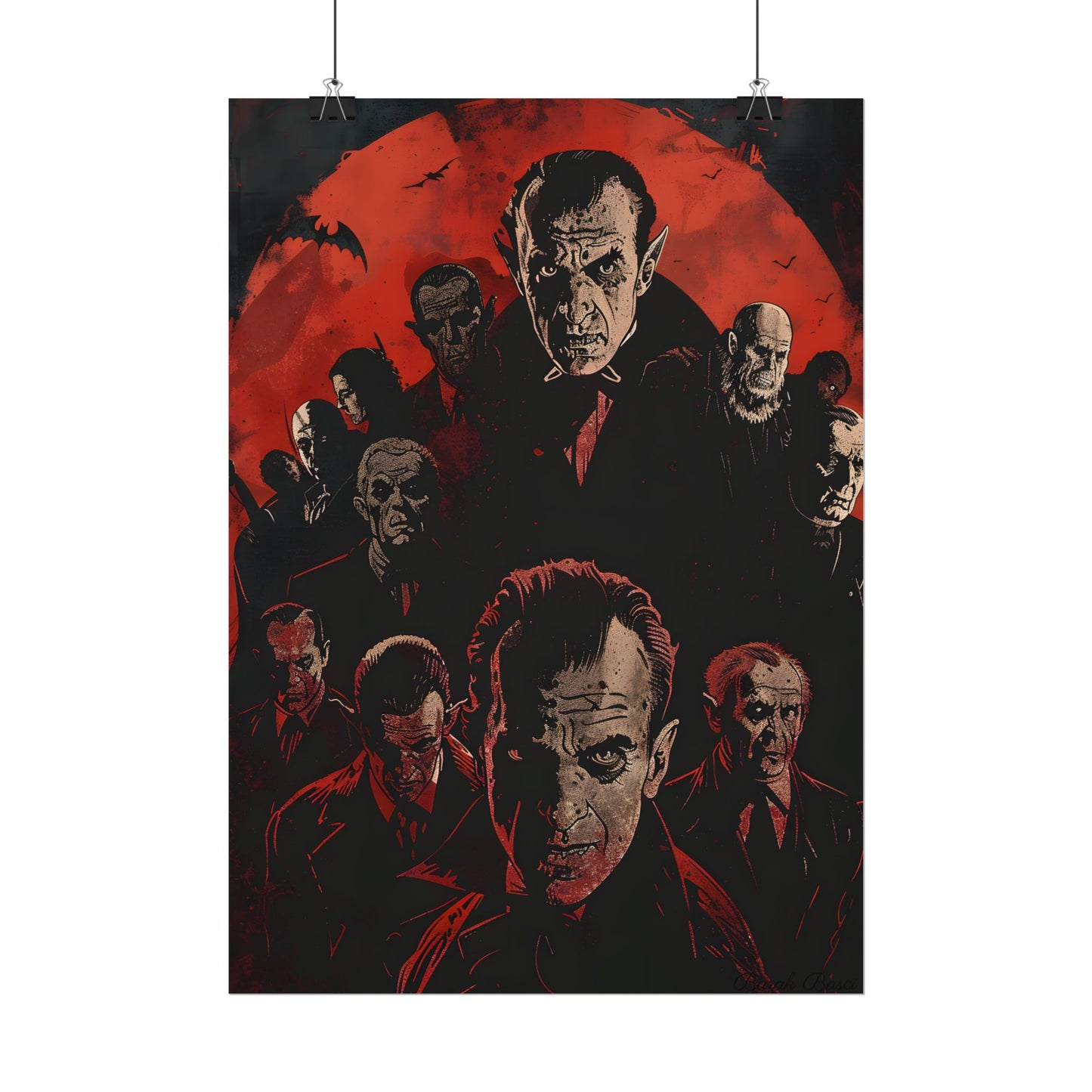 Mischievous Vampires: A Charismatic Leader's Nightly Revelry - Poster