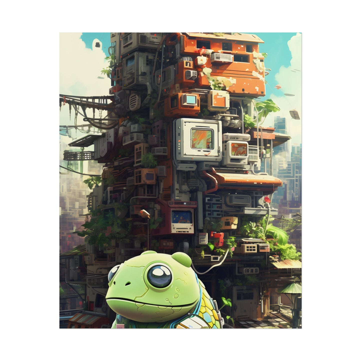 Pixel Play: Colorful Cyberpet Community - Poster